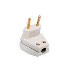 PLUG TRIANGULAR 2P 10A PB COLO C/50