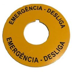 PLAQUETA EMERGENCIA A PE