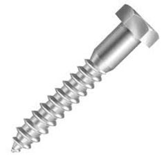 PARAFUSO SEXT SOB 5/16X40MM (INOX)