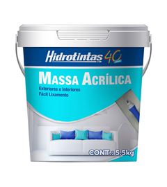 MASSA ACRILICA BALDE 5.4 KG 3.6L