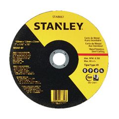 DISCO CORTE INOX 7” STANLEY