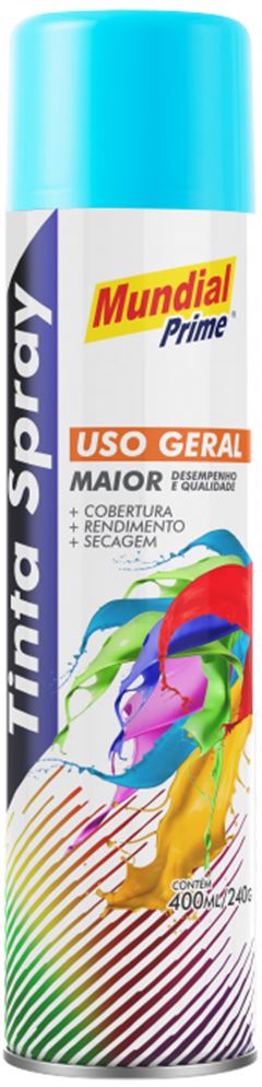 TINTA SPRAY 400ML AZUL CLARO