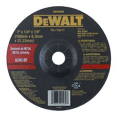 DISCO DESBASTE FERRO 7” DEWALT